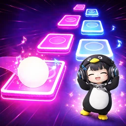 Tiles Dance Gugu Gaga Penguin